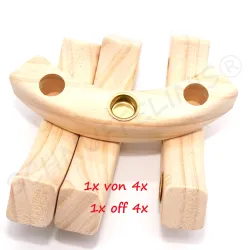 Geburtstagsringe natur Holz, Ringe Geburtstage, Kindergeburtstag Idee