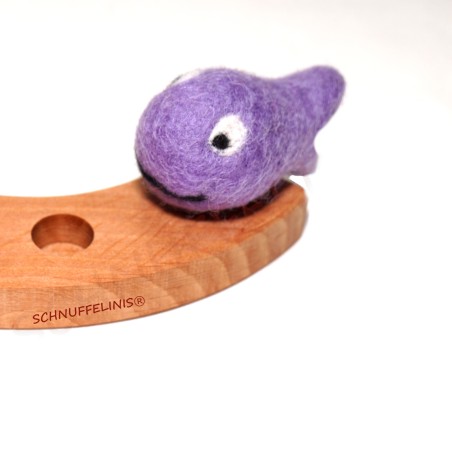 birthday ring plugs fish, funny felt fishes, happy felt fish plug
