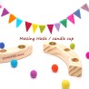 Geburtstagsringe natur Holz, Ringe Geburtstage, Kindergeburtstag Idee