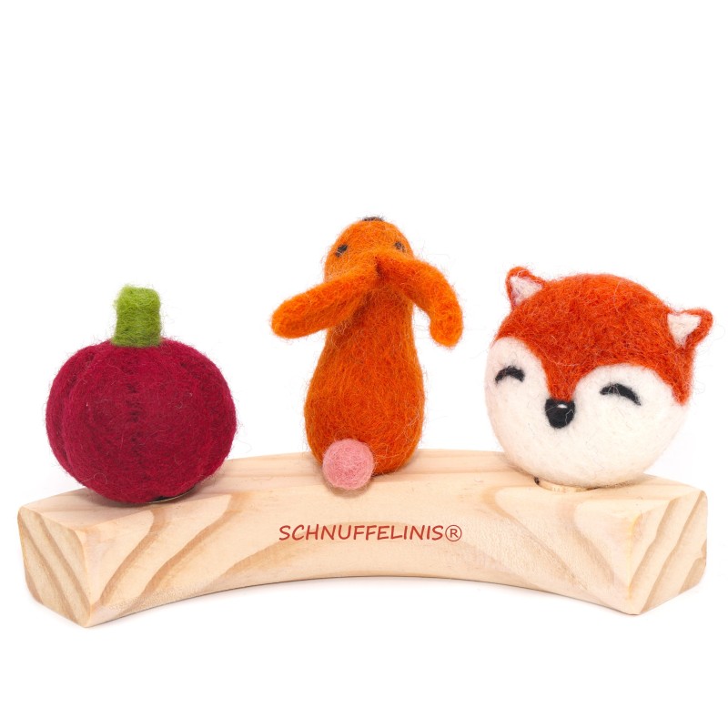 Stecker herbstlich Jahresringe Sets Schnuffelinis