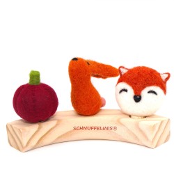 Stecker herbstlich Jahresringe Sets Schnuffelinis