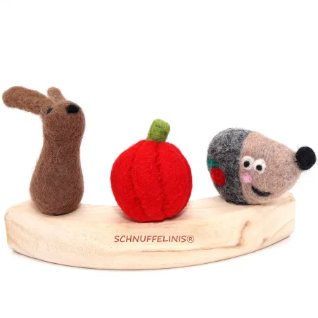Autumn ring plugs, felt cute weather ideas, Birthday plug toddler