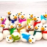 Felt wool snowmen mini, felted snowman, Christmas ornaments