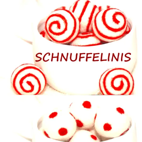 Filzkugeln Baby Mobile Munari, Gobbi Filzperlen, edler Filzperlen