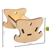 Culla legno miniatura per Maileg, folletti e gnomi, culla materassino