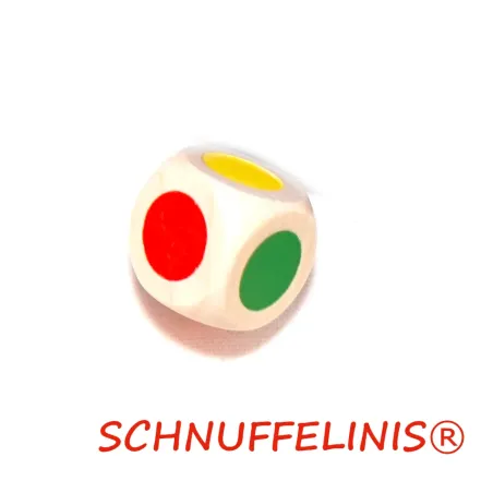 Würfel Regenbogen bunt, Kinderwürfel mit grau, Spielwürfel bunt