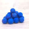 felt balls 4sizes 50pcs. drumbeat mix