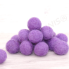 felt balls 4sizes 50pcs. cloud mix
