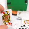 Miniature decoration set, tiny game of cards deck, tiny Christmas idea