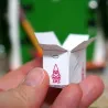 Miniature moving box set, tiny box PDF DIY set, tiny Christmas idea