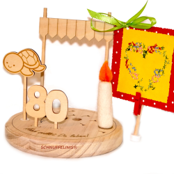 Filzkerze Kerze1 Schnuffelinis