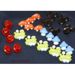 Kinder Knöpfe Mix, bunte Knöpfe Großpackung, Knöpfe Kinder basteln DIY
