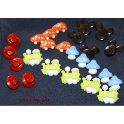 Sonderangebot Knöpfe 50gr. Kinder Mix Schnuffelinis