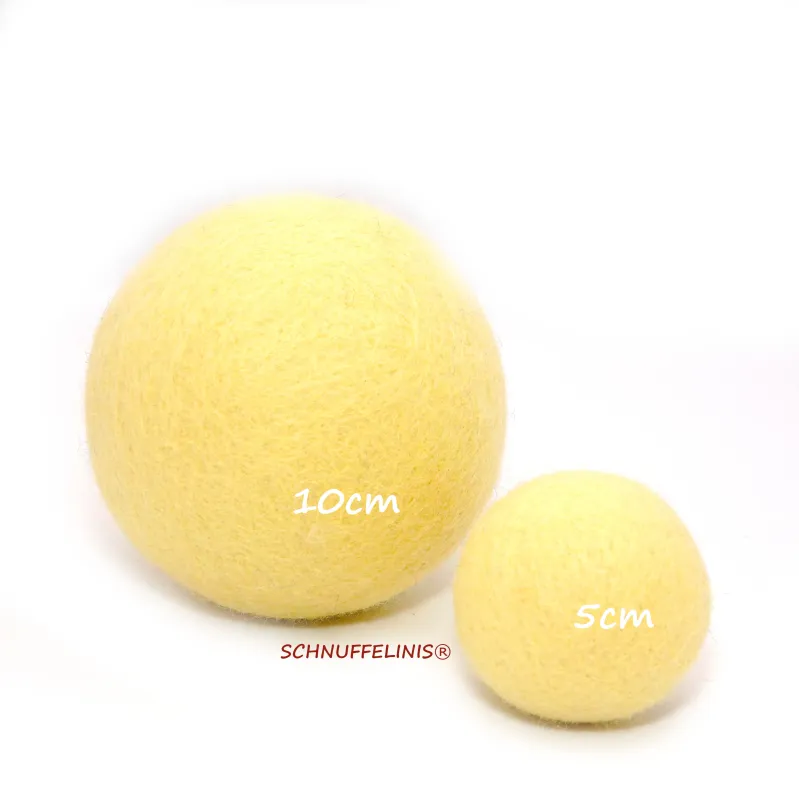 Filzkugeln 5cm, Wolle Pompons Trommelköpfe, Filzbälle Schläger Kugeln