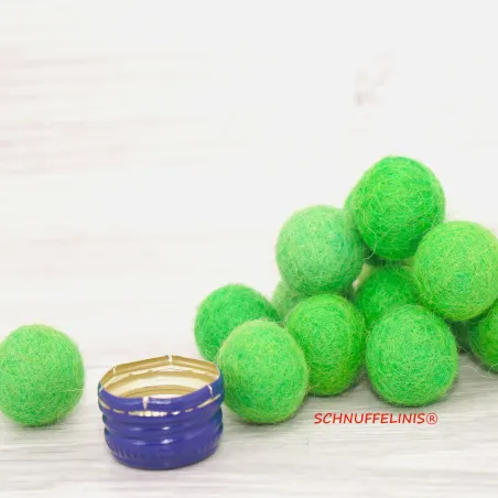 Filz Filzkugeln, Wolle Pompoms, Schmuckperlen, Montessori Baby Mobile