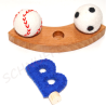 Pivot en bois 16,5mm pour anneaux d'anniversaire