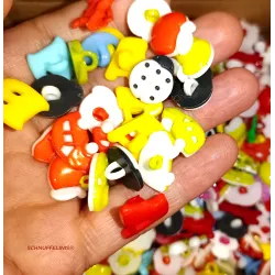 Kinder Knöpfe Mix, bunte Knöpfe Großpackung, Knöpfe Kinder basteln DIY