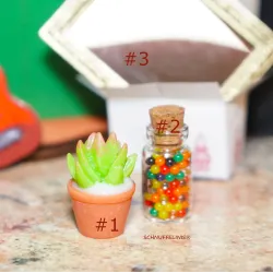 Miniatur Wichtel, Mini Zubehör zusammenstellen, Mini Puppenstube