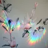 stelina immagini per finestre con arcobaleno e fiocco di neve