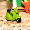 Miniature Deko Vespa grün 3148