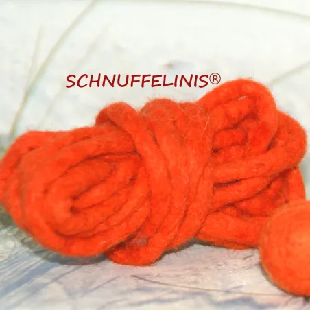 felt cord, baby mobile supply, felt balls, cords