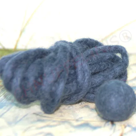 felt cord, baby mobile supply, felt balls, cords