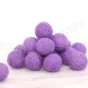 Felt balls lavender mix, garten felt balls mix, spring decoration