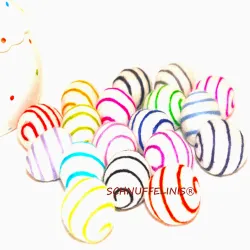 Uova di Pasqu, Uova a spirale colorate, con e senza gancio