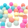 Filzkugeln Zuckerwatte Set