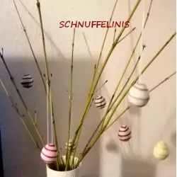 Easter eggs, polka dotted egg, black white easter eggs, swirly eggs