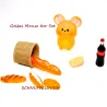 topolino miniature gnomi, panini per Babbo recinto, topo set
