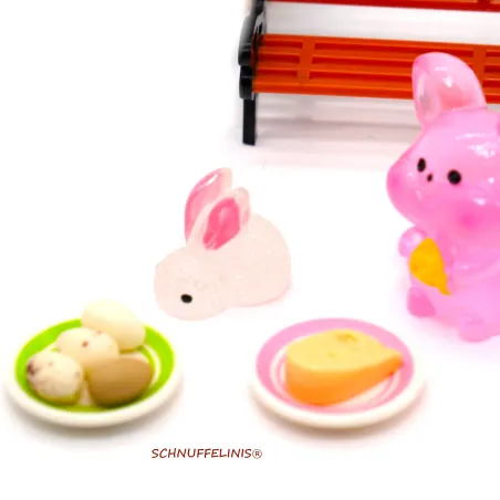 topolino miniature gnomi, panini per Babbo recinto, topo set