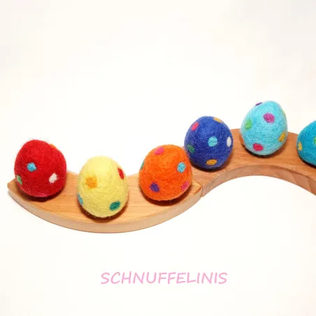 Jahresring Filzstecker Ostern, Ostereier & Frühlingsdeko