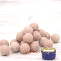 felt balls, pom poms, wool beads, felt balls mobile, felt beads