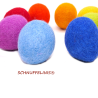 Filzeier Ostereier Regenbogen 6cm sets