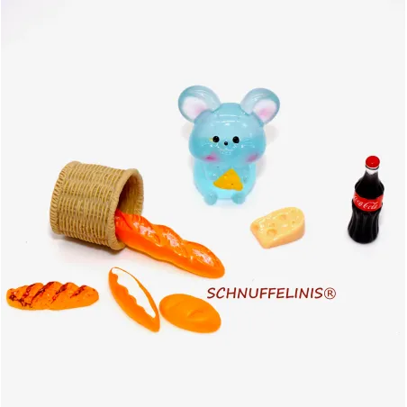 Miniature mice decoration, tiny mouse, minnie mouse