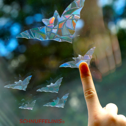 suncatcher bats set of 5