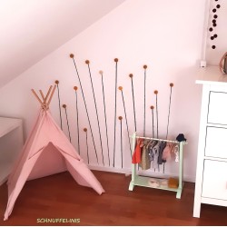 Filzkugeln 4 Größen 100stk. bunter Mix