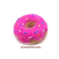 Filz Donuts mit bunte Streuseln