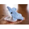 shark socks DIY knitting pattern Family set