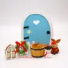 Set de 4 pièces pour les accessoires de fête gnomes miniatures