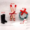 1pezzi per accessori 5, per feste di gnomi, panini per Babbo