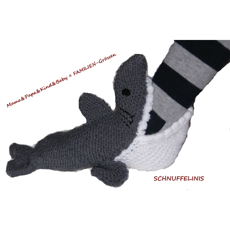 Stickanleitung Socken für die ganze Familie, Erwachsene, Baby und Kind