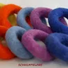 wool felt rings, Baby mobile DIY, cat toy, felt rings, felt wool rings