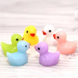 Miniatur Bade Entchen, Mini Ente Quietscheente Wichtel