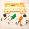 Holz Truck Montessori Werkzeug