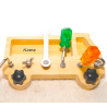 Holz Truck Montessori Werkzeug