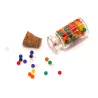 Bonbon Glas Miniatur Wichtel, Mini M&Ms, Puppenhaus Bonbons im Glas