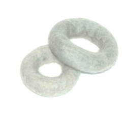 Filzringe Regenbogen 2 Größen, Katzenspielzeug Filz Ring