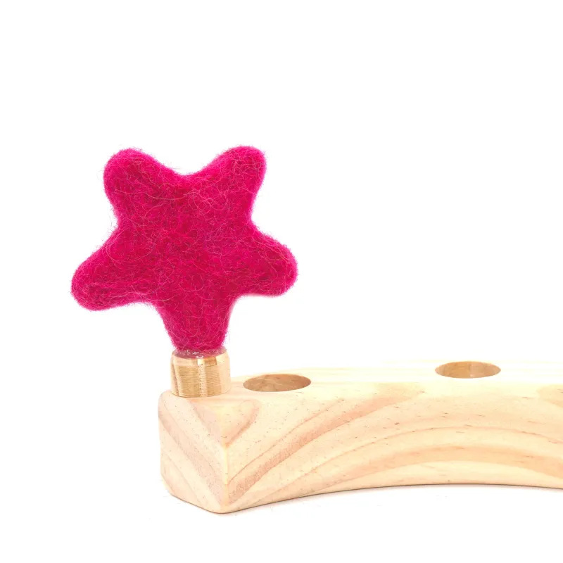 Anello di compleanno con stelle,